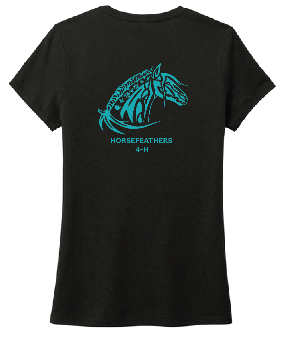 HORSEFEATHERS 4-H LADIES TEE