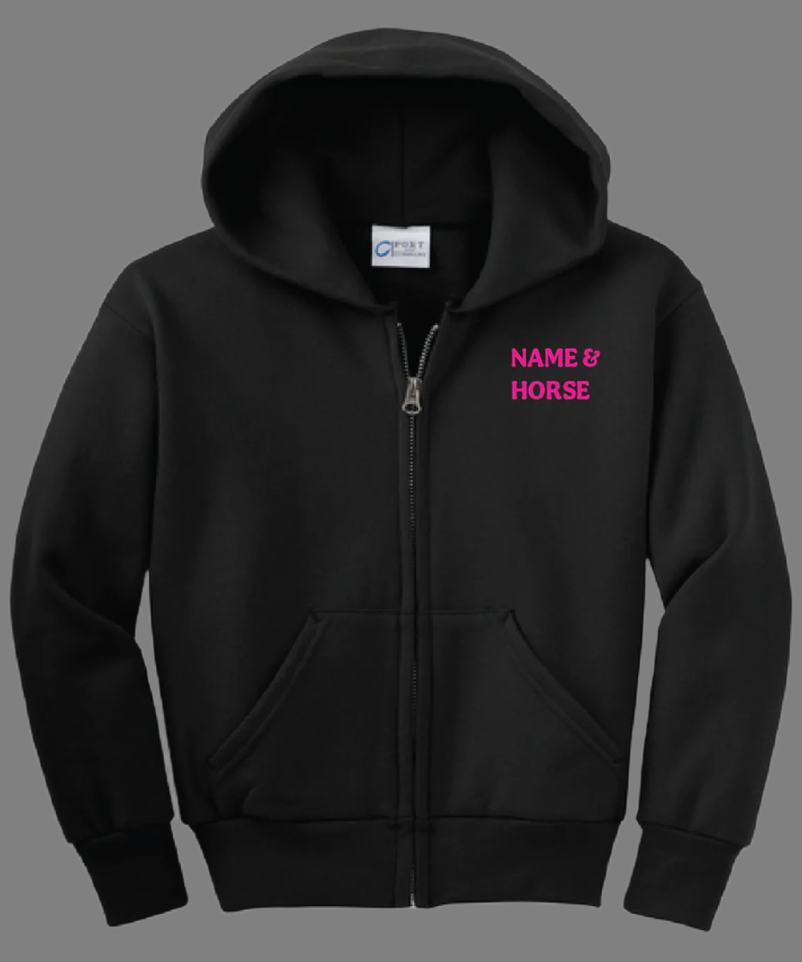 HORSEFEATHERS 4-H YOUTH ZIP-UP HOODIES