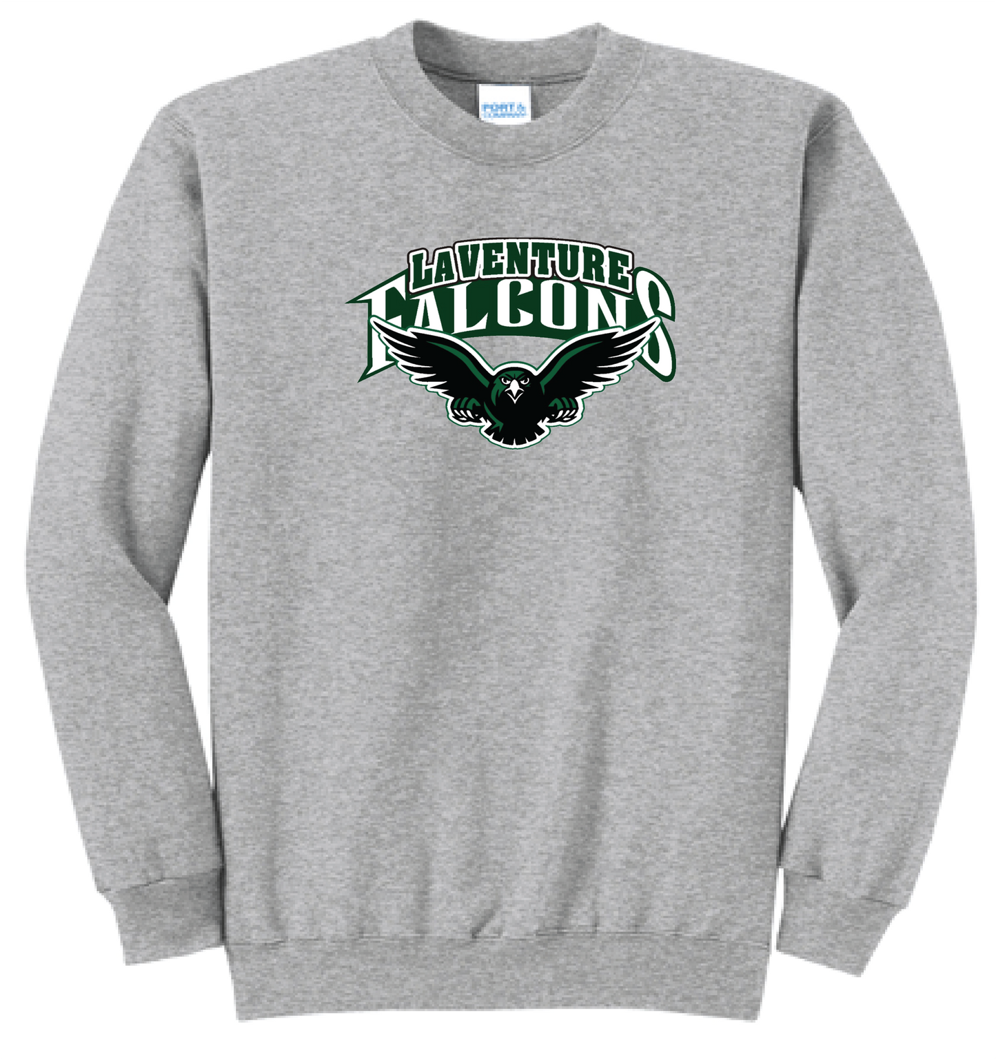 LaVENTURE FALCONS ADULT CREWNECK SWEATSHIRT