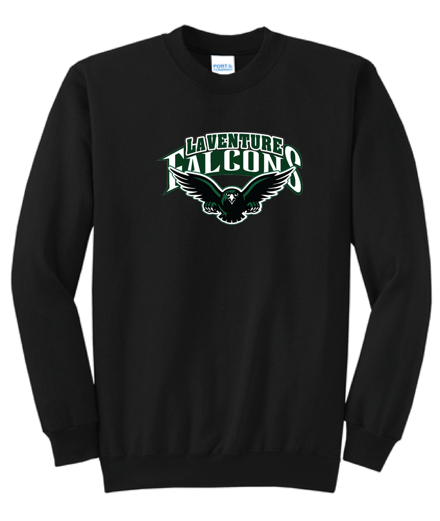 LaVENTURE FALCONS ADULT CREWNECK SWEATSHIRT