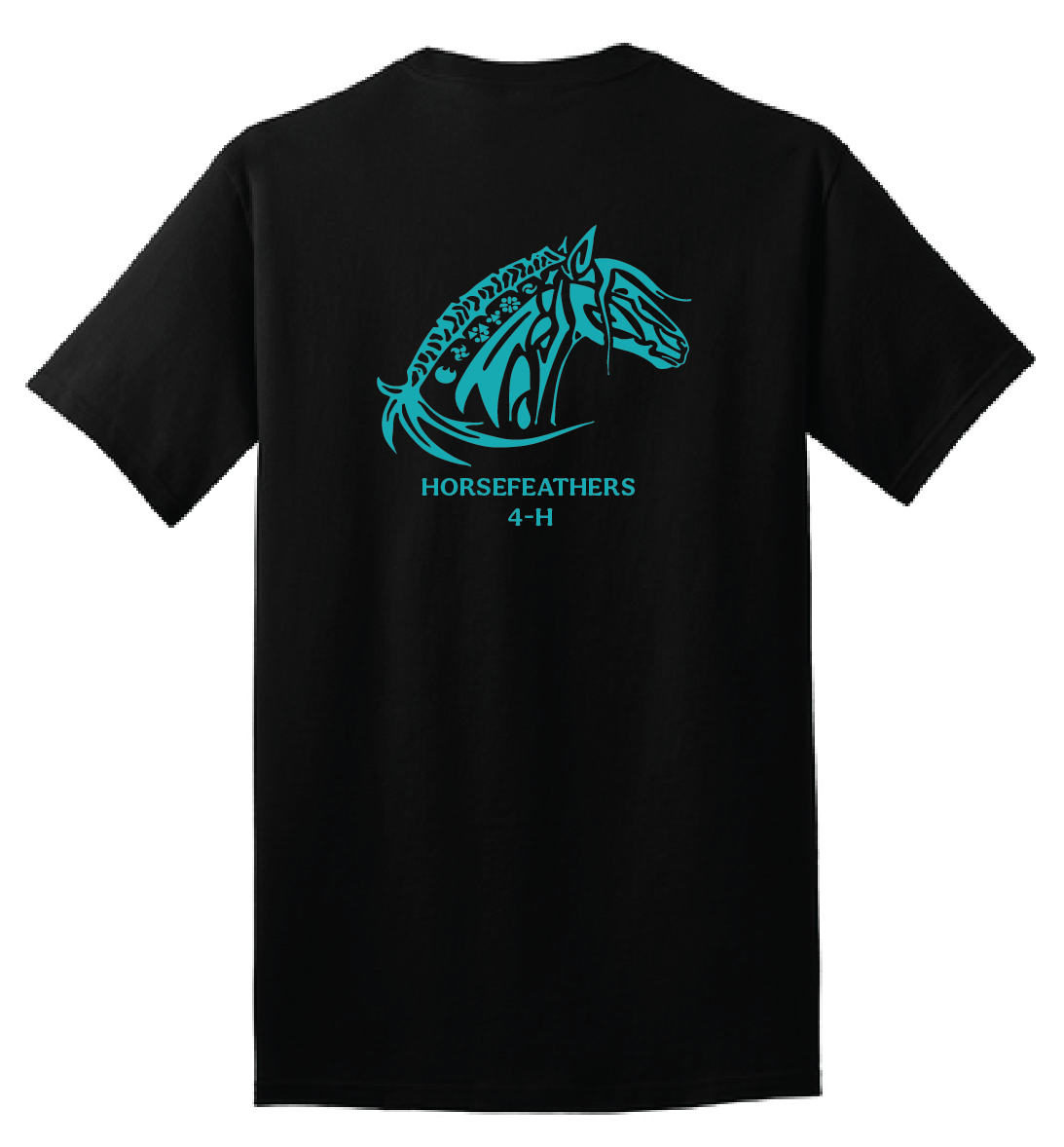 HORSEFEATHERS 4-H ADULT T-SHIRT