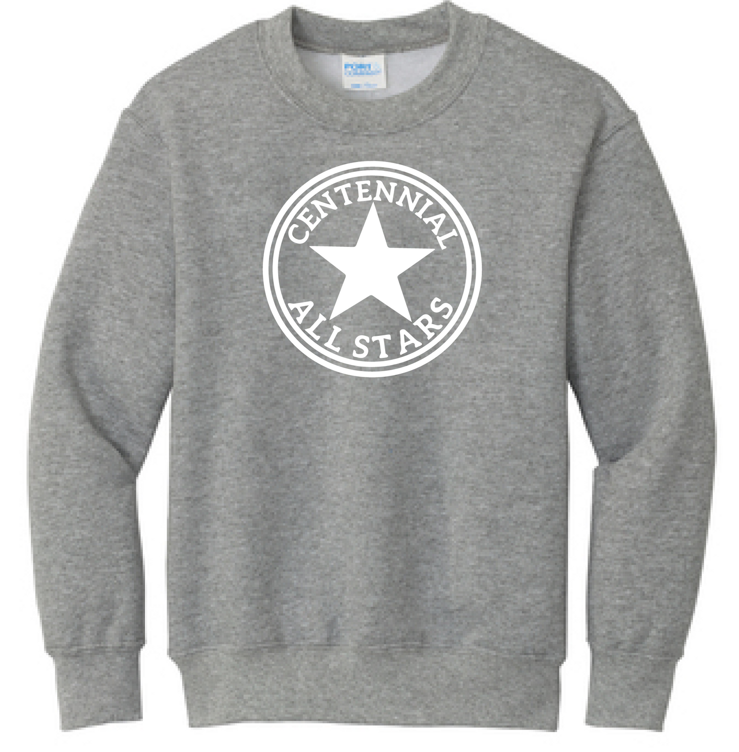 CENTENNIAL YOUTH FLEECE CREWNECK