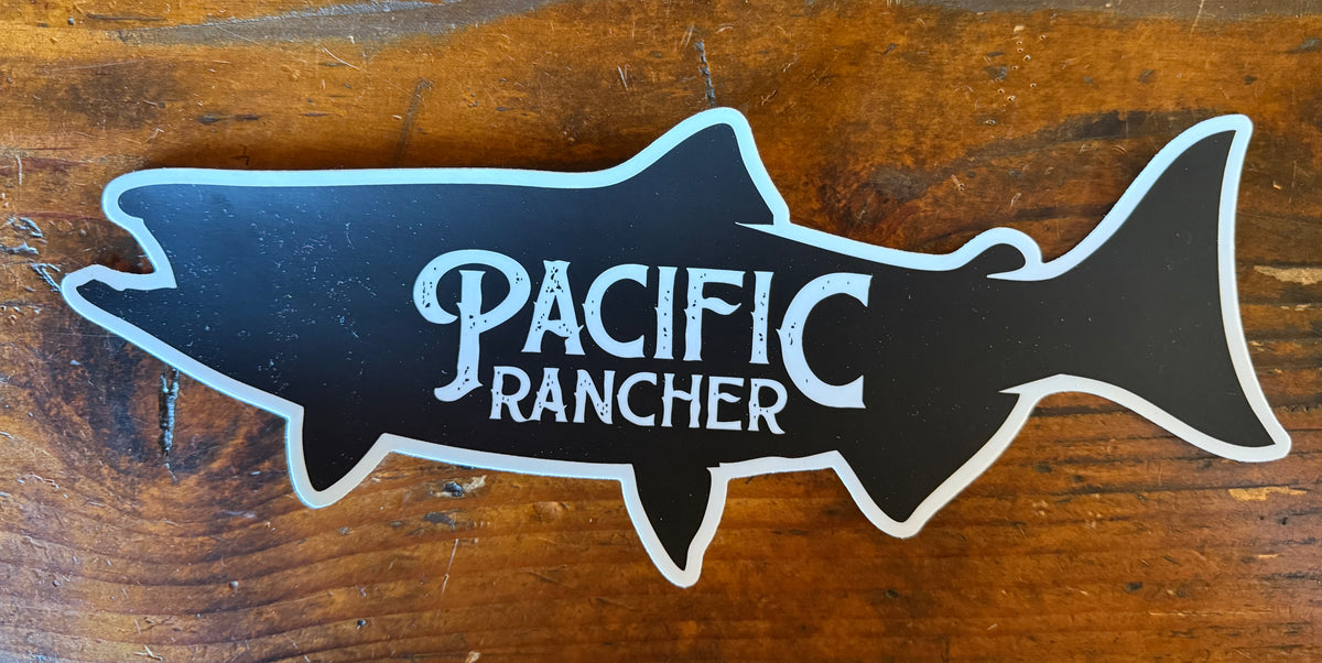Pacific Rancher Salmon Sticker