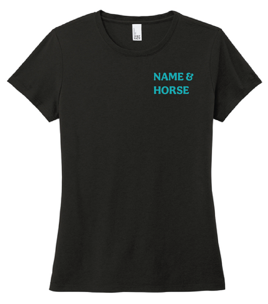 HORSEFEATHERS 4-H LADIES TEE