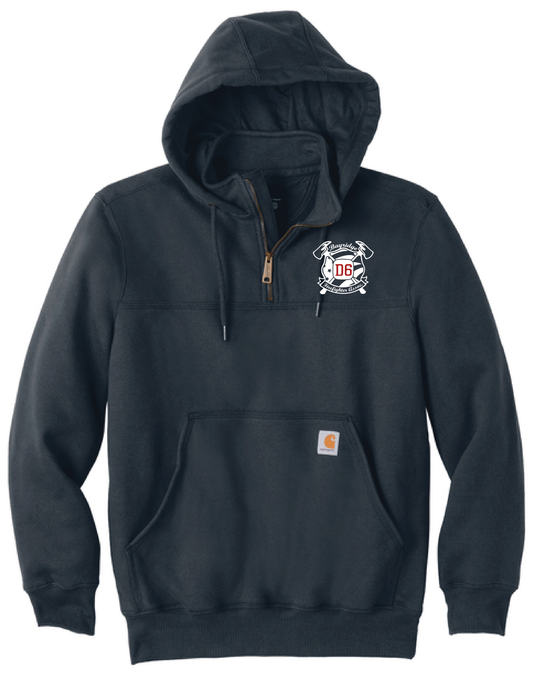 SCFD6 CARHARTT RAIN DEFENDER ZIP MOCK HOODIE