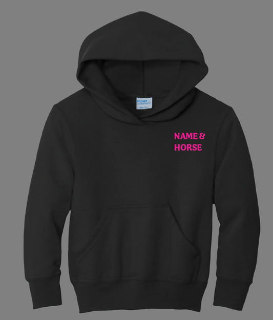 HORSEFEATHERS 4-H YOUTH HOODIE