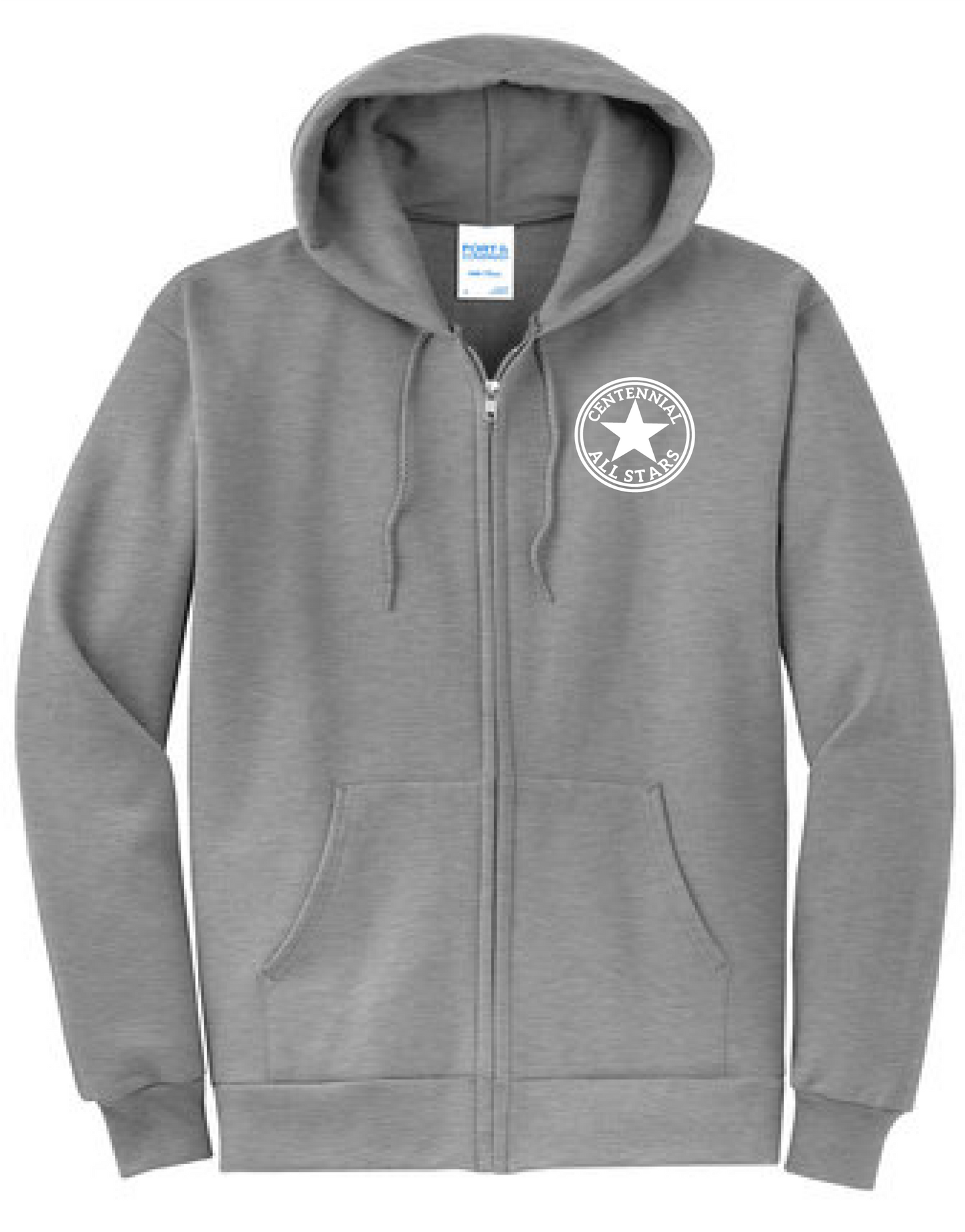 CENTENNIAL FULL ZIP FLEECE HOODIE