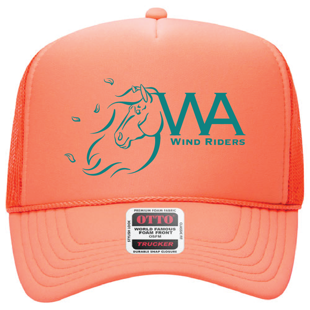 WIND RIDERS FOAM TRUCKER HAT (PRINTED)