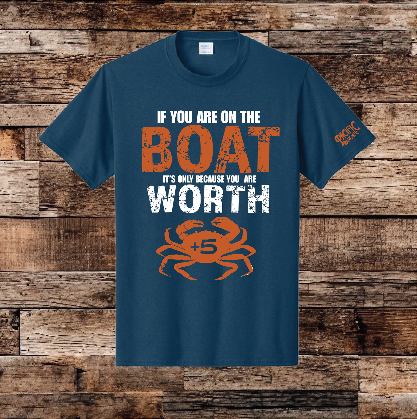 If you are on the boat tee