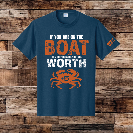If you are on the boat tee