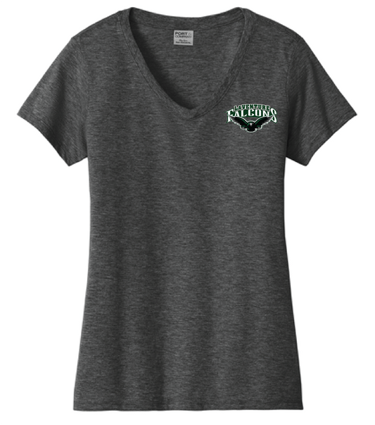 LaVENTURE FALCONS LADIES VNECK TEE