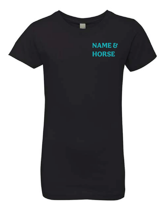 HORSEFEATHERS 4-H YOUTH GIRLS TEE
