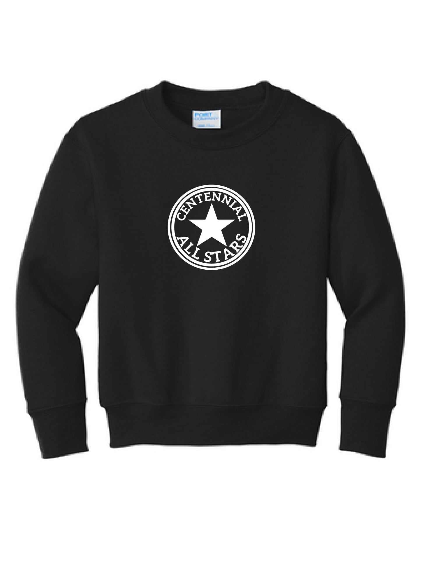 CENTENNIAL YOUTH FLEECE CREWNECK